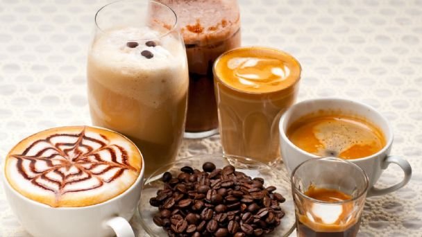 Bebidas comerciales a base de café.